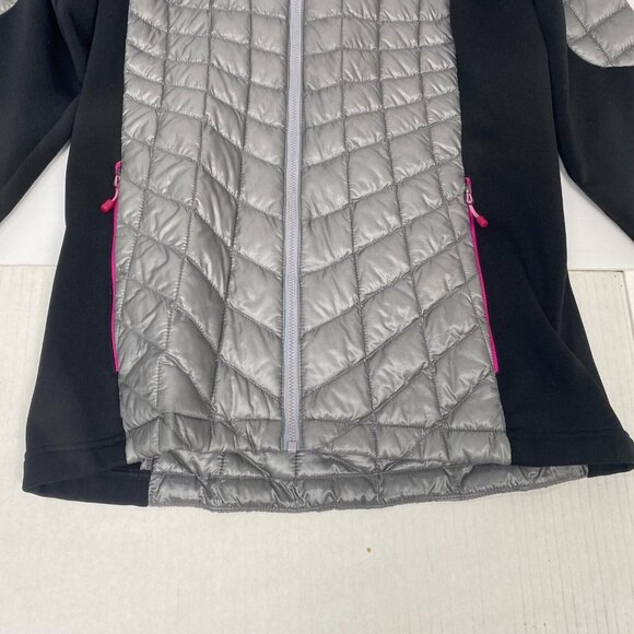 The North Face Women Thermoball Hybrid Jacket gray/black Size M Comfort Pockets - Picture 8 of 12